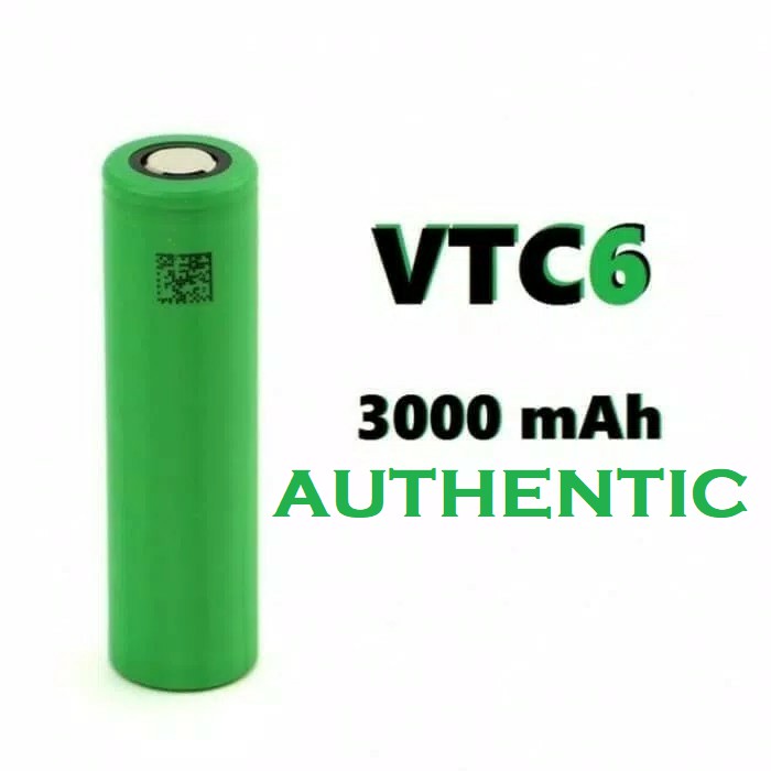 Baterai 18650 VTC6 Authentic by SONY