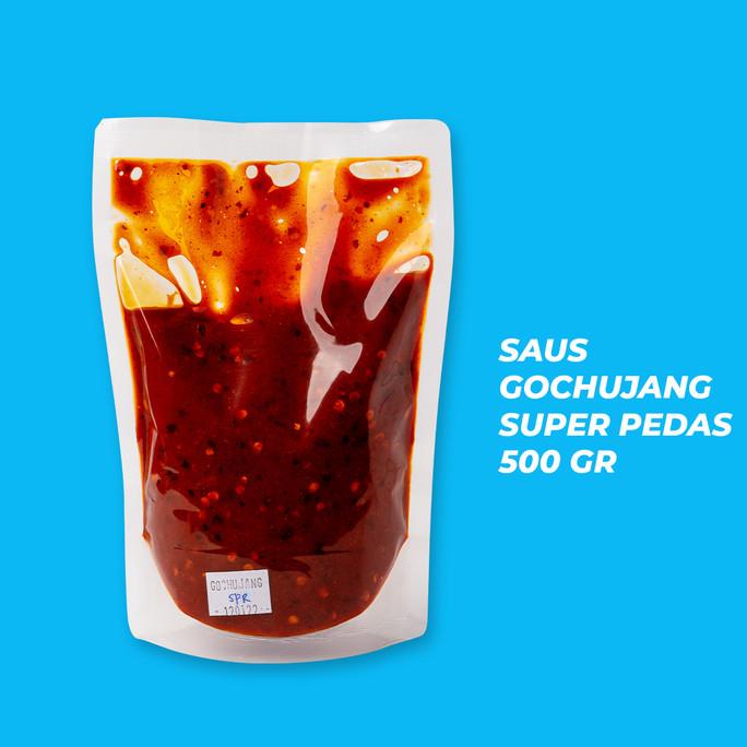 

------] SAUS GOCHUJANG HALAL 3 LEVEL PEDAS KEMASAN BESAR 500 GR