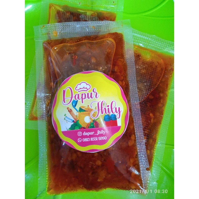 

Sambal terasi / bawang sachet