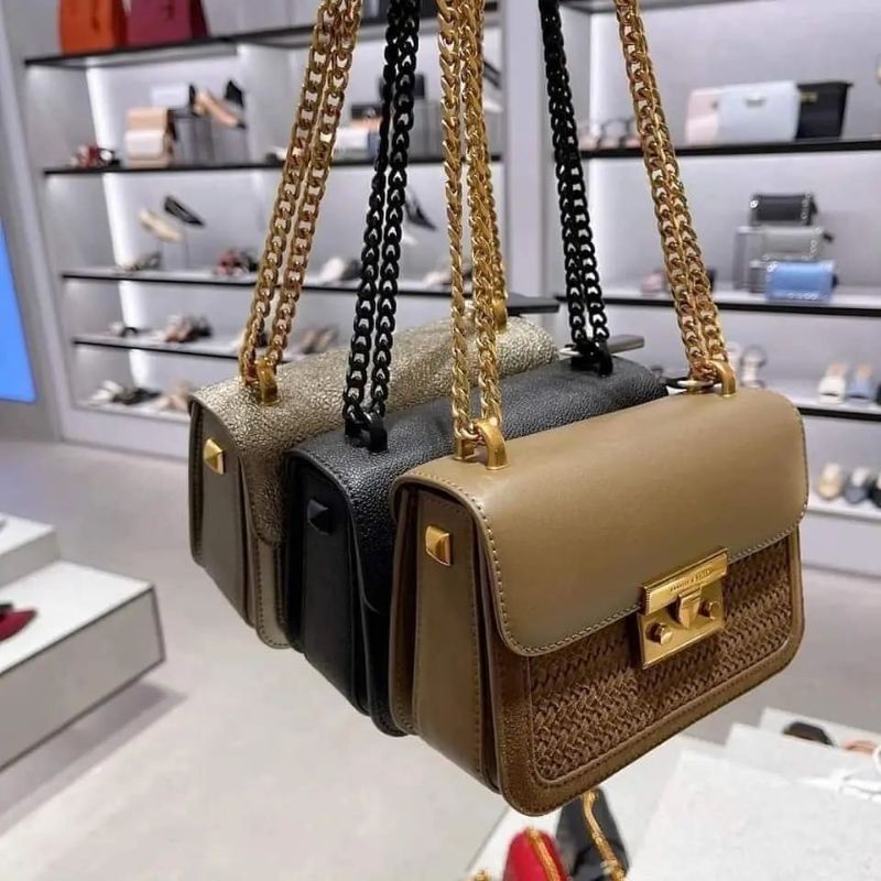 7.7 SALE | CK Classic Push-Lock Crossbody Bag