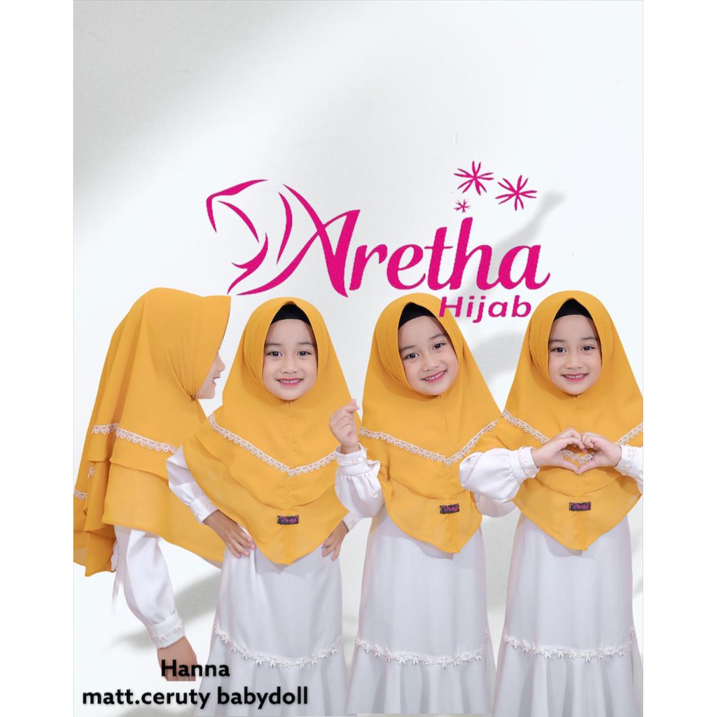 HIJAB ANAK HANA CERUTY BABYDOLL ORI ARETHA