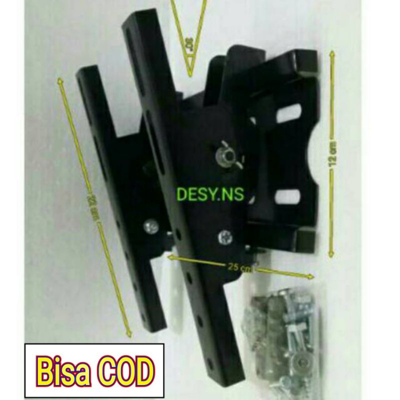 Bracket TV LED 14-32in/Breket TV 14-32in/Breket TV LED 14-32in/Braket TV 14-32i"/Bracket TV LED 32"