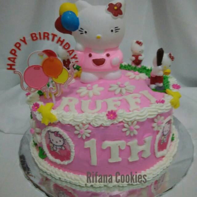 40 Gambar Hello Kitty Di Kue Info Baru