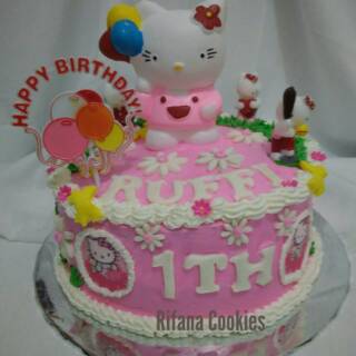 Download 770 Koleksi Gambar Hello Kitty Kue Ultah  