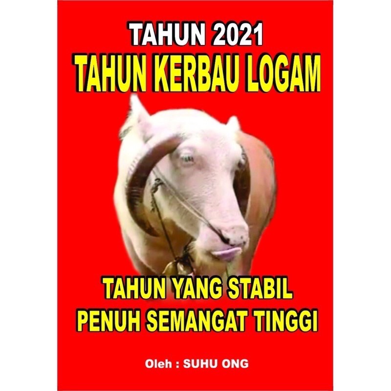 Buku Ramalan Tahun Kerbau Logam 2021 Karya Suhu Ong