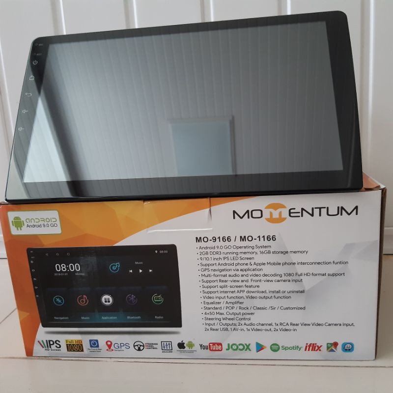 HEADUNIT ANDROID MOMENTUM MO 1166 IPS 10 INCH RAM 2