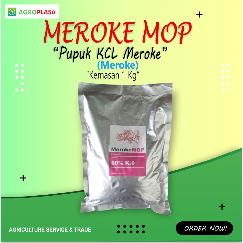 Pupuk Meroke MOP Pupuk Kcl 1kg