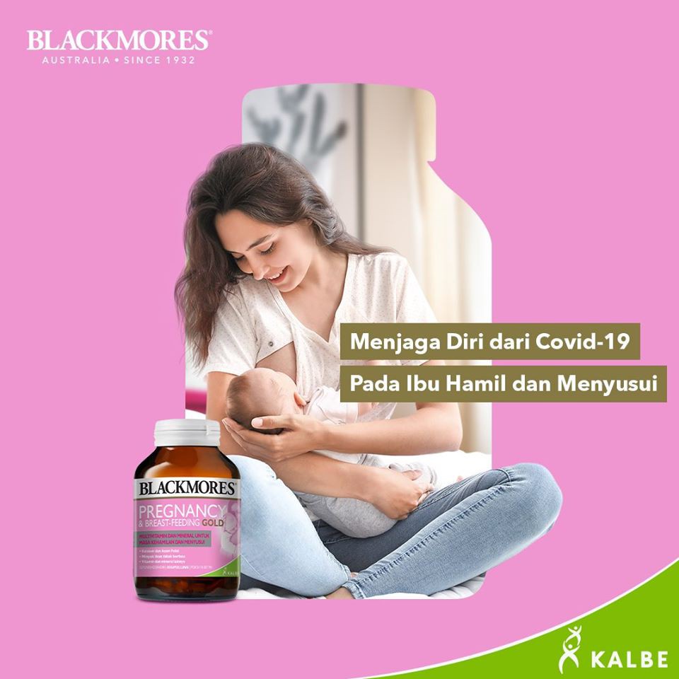 [KALBE] Blackmores Pregnancy and Breastfeeding Gold Multivitamin Kehamilan dan Menyusui isi 60 Kapsul