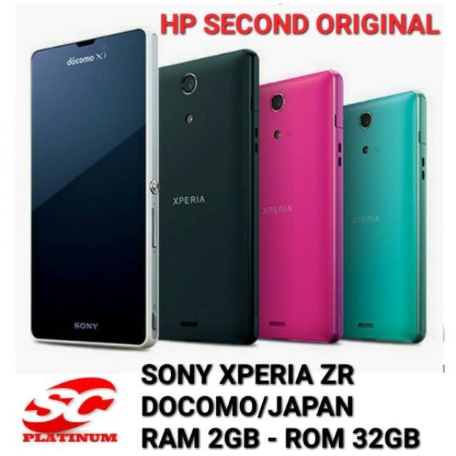 Sony Xperia Zr Mulus Ram 2gb Rom 32gb Docomo Japan Bergaransi Shopee Indonesia