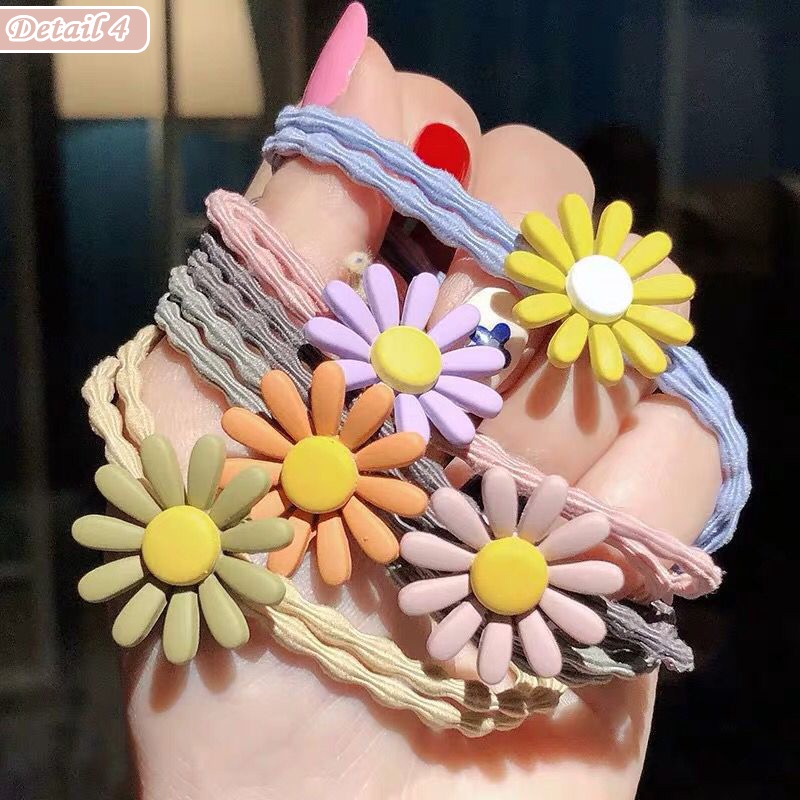 TERBARU COD iKat Rambut Fashion Bunga Daisy Untuk Wanita Bisa Jadi Gelang ACC02 R2a