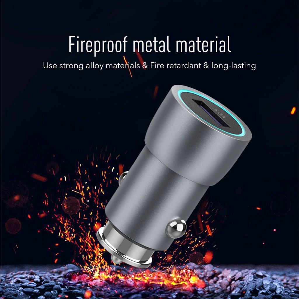 Charger Mobil Quick Car Charger Saver Huawei/Oppo/Vivo Genai GC-C05