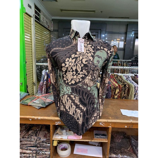 KEMEJA BATIK LENGAN PANJANG KATUN PREMIUM MODEL TERBARU MURAH MERIAH