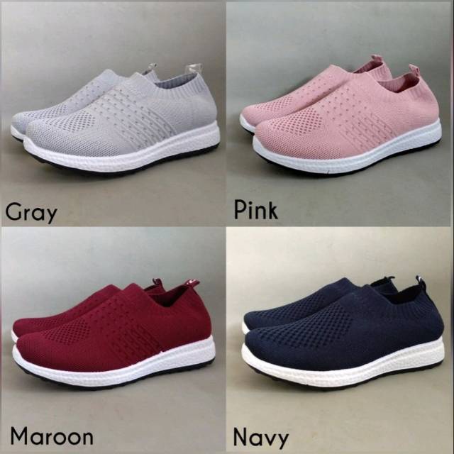 SEPATU WANITA SLIP ON WANITA KANZA