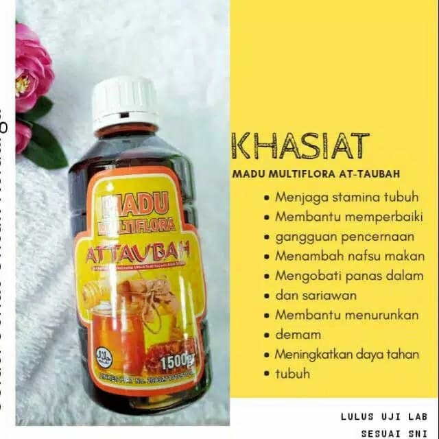 

bf011bb Madu Multiflora Attaubah-Madu Murni Pilihan-Aneka Nektar Tumbuh-Tumbuh Ds201Fs