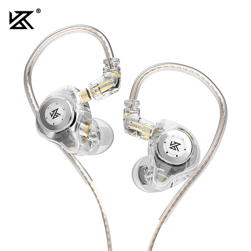 Kz EDX PRO Headset Earphone Earbuds HIFI Bass Dinamis Noise Canceling Dual Magnetik 10mm Untuk Sport ZSTX ZSN PRO ZAS