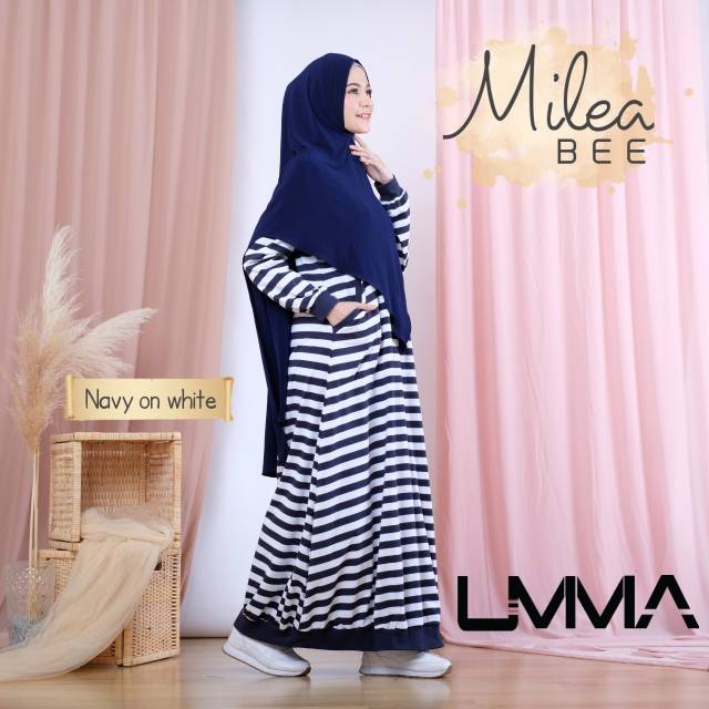 GAMIS COTTON CVC - MILEA DRESS BY UMMA SYARI
