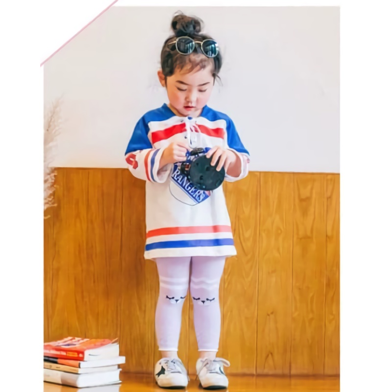 [ Buy 1 Get 1 ] Legging Jin Ae Anak 1-5 Tahun / Premium Leging Anak Gaya Korea Perempuan Kualitas Impor Lejing Laging Knit Celana Panjang Anak Perempuan ZR Vedia