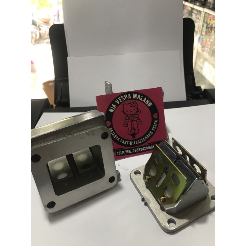 Manipol intake tanam vespa racing membran RxZ vespa