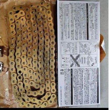 RANTAI O RING 520 120L R25 MT25 CBR 250 RR 520VF ORIGINAL 100% ORING RANTAI FULL GOLD ASLI