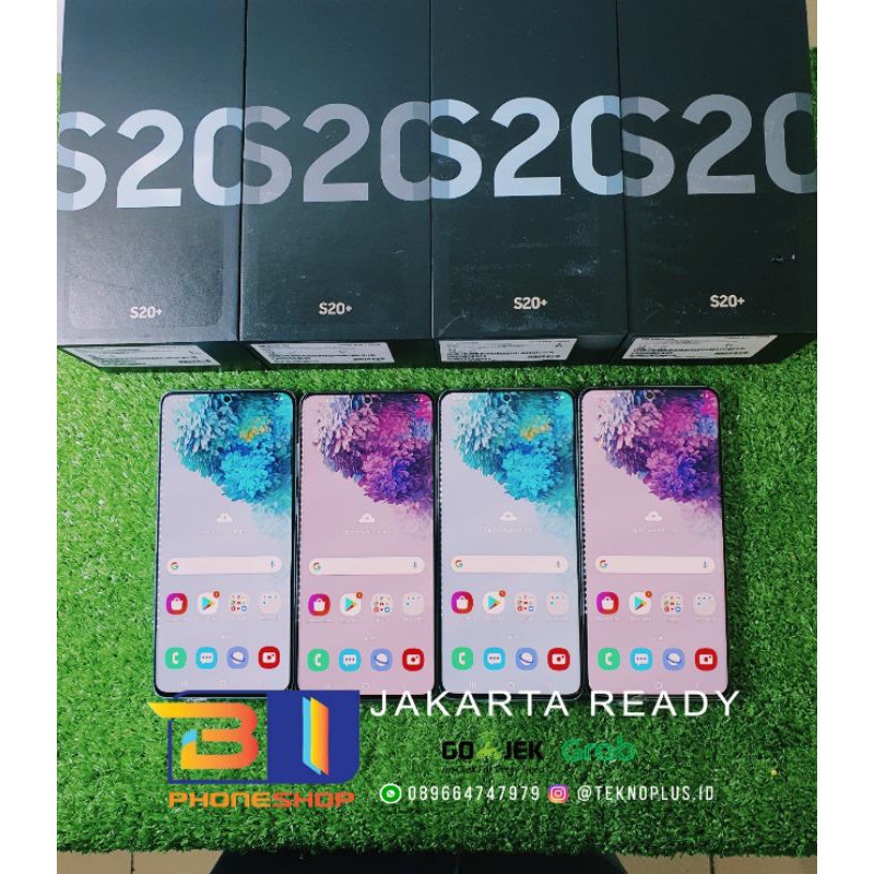 SAMSUNG S20 PLUS 8/128GB FULLSET SECOND GARANSI RESMI SEIN