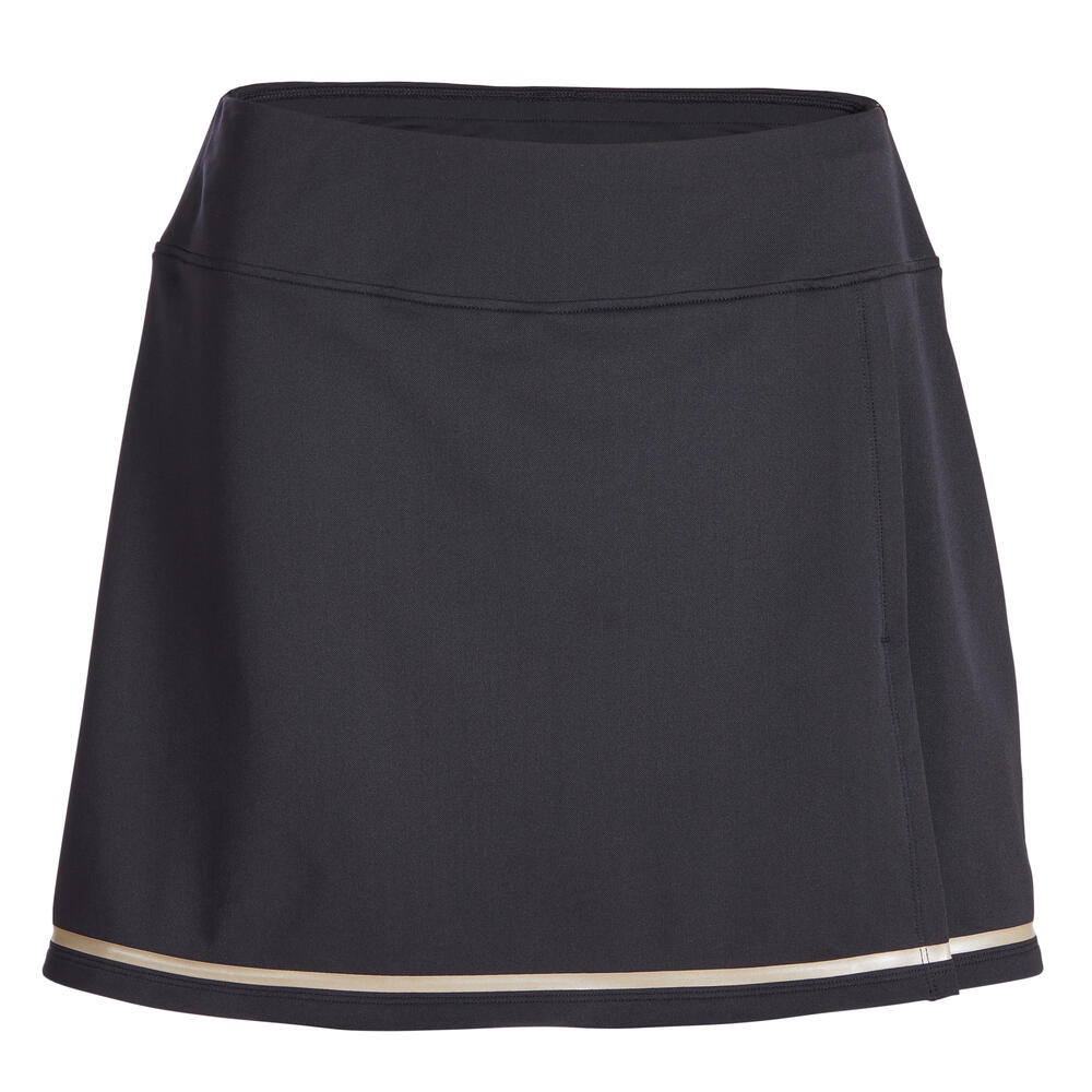 Decathlon ARTENGO Rok Tenis Wanita Dry 500 - Hitam - 8547383