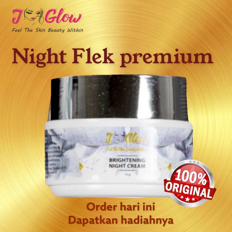 J-Glow SKINCARE MALAM PREMIUM / FLEK PREMIUM - 12,5 GR