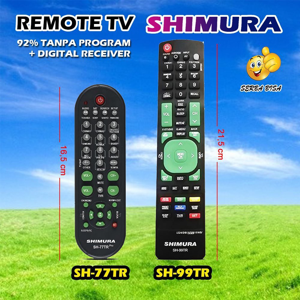 Shimura Remote TV Serba Guna