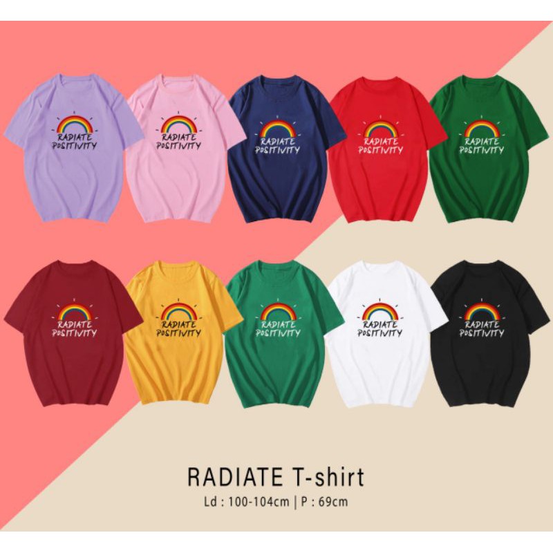 T-SHIRT / TUMBLR RADIATE POSITIFY OVERSIZE PREMIUM