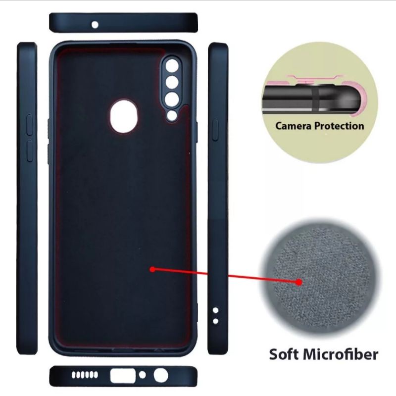 New! Case Samsung Candy Case Macaron soft Micro Fiber Bludru Anti Jamur For Samsung All