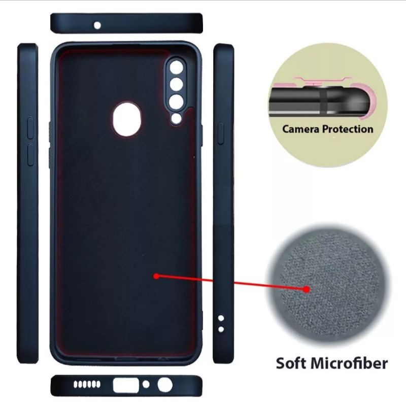 BARA | New! Case Samsung Candy Case Macaron soft Micro Fiber Bludru Anti Jamur For Samsung A03 A12/M12 A13 4G/5G A21S A22 4G A23 4G A30S A32 4G/M32 4G A33 5G A50 A50S A73 5G