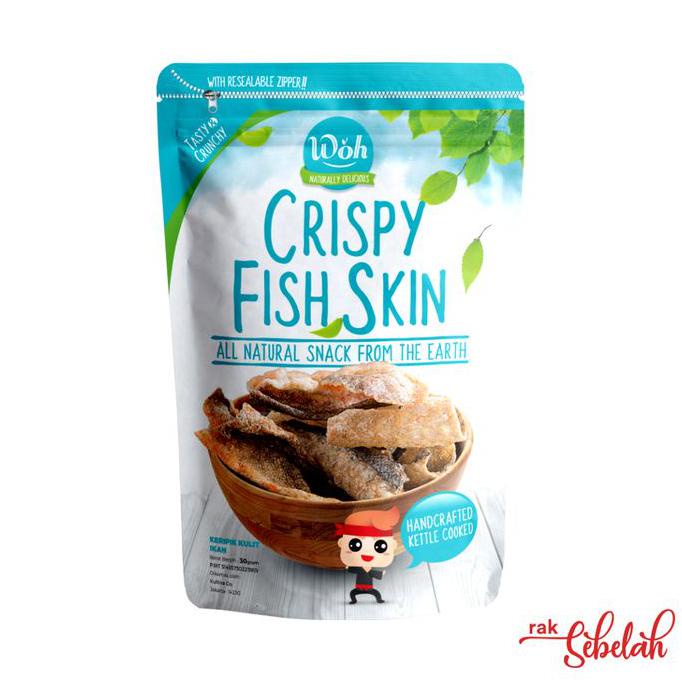 

Fish Skin Crispy Woh 50gr - Balado
