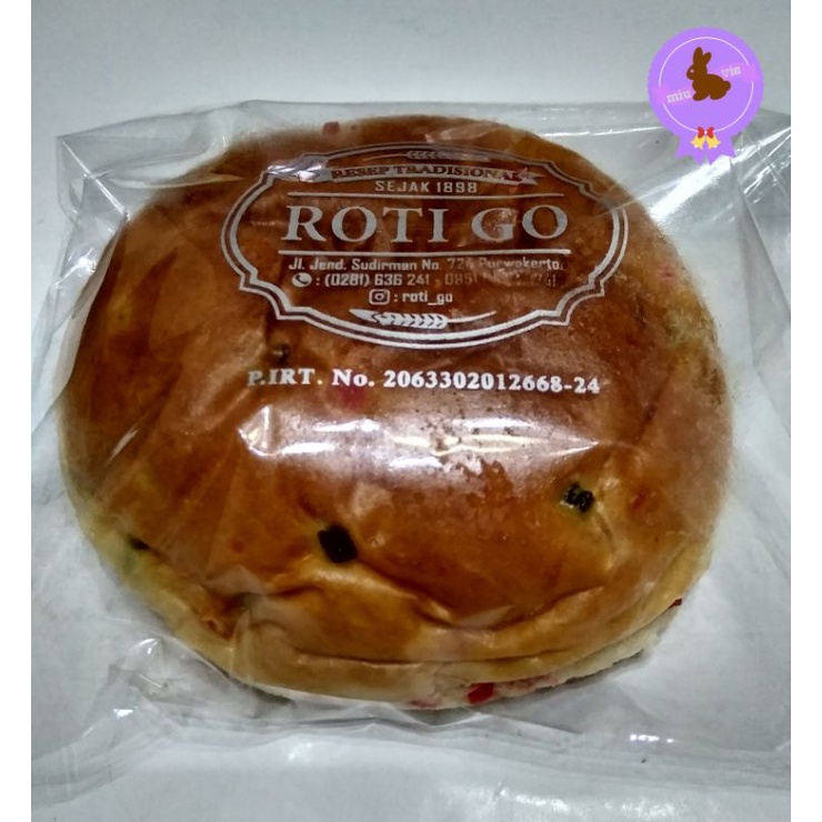 

Roti GO Krenten Roti Legendaris Asli Purwokerto 1 Pcs