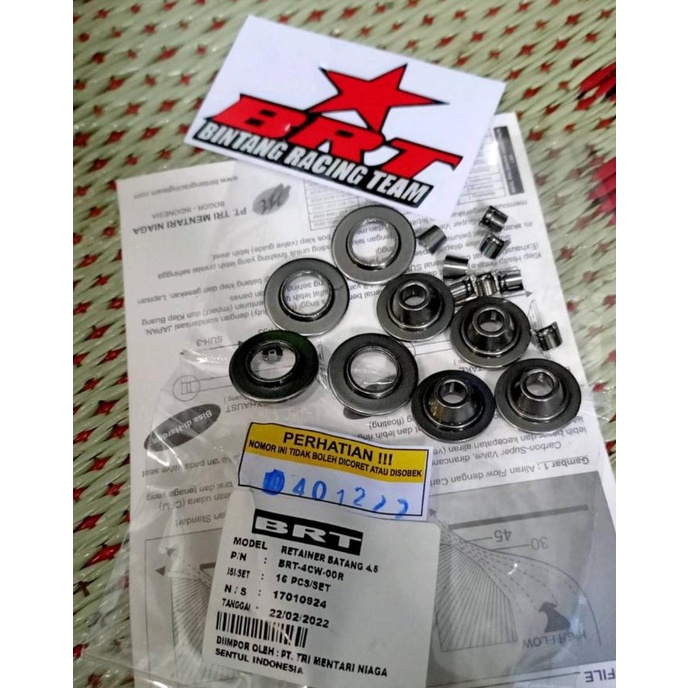favorit] Retainer Shim Klep 4.5 4,5mm BRT Universal MX Vixion R15 MX KING