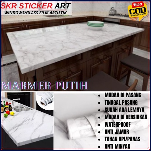 Stiker Marmer stiker meja stiker meja kayu stiker kayu stiker lantai wallpaper lantai stiker keramik