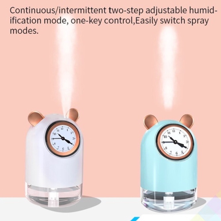 Humidifier Diffuser H216 Cool Bear Watch With LED 300ML