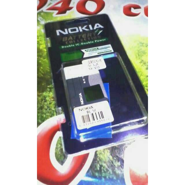 Baterai Double Power Bl 5c LF untuk Nokia 6820, 6822, 7600, 7610, E50, E60,N70, N70 Music Edition