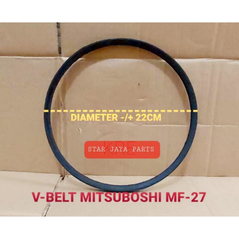 Vanbelt /Vbelt mesin cuci mitsuboshi M-27 / MF1270