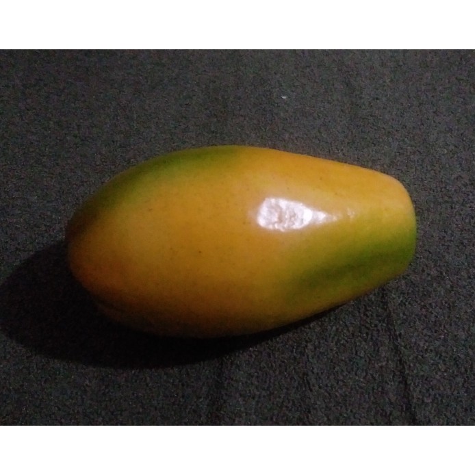 Langsung Order buah pepaya palsu imitasi artificial plastik hiasan dekorasi foam terbaik