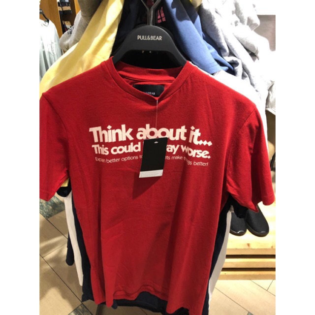 T-SHIRT PULL&BEAR MEN ORIGINAL