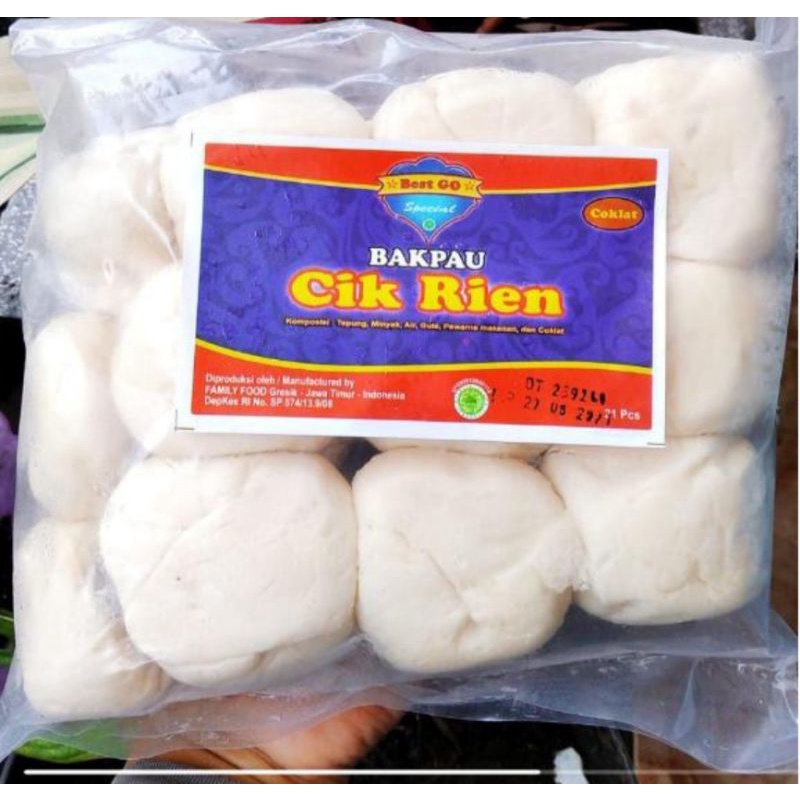 

Bakpau Cik Rien Frozen Food