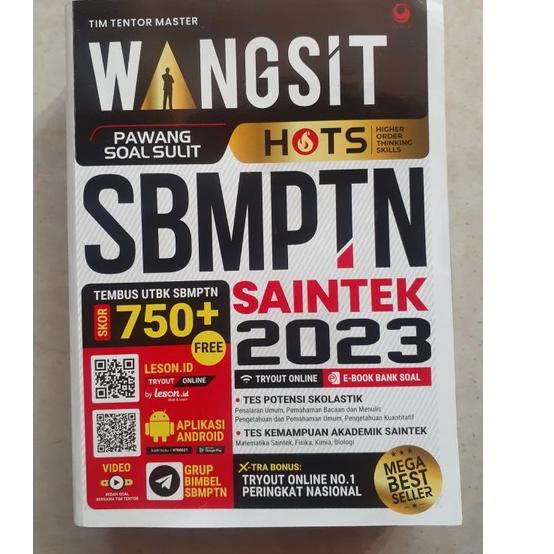 

Model Baru.. WANGSIT SBMPTN SAINTEK 2023 BY TIM TENTOR MASTER