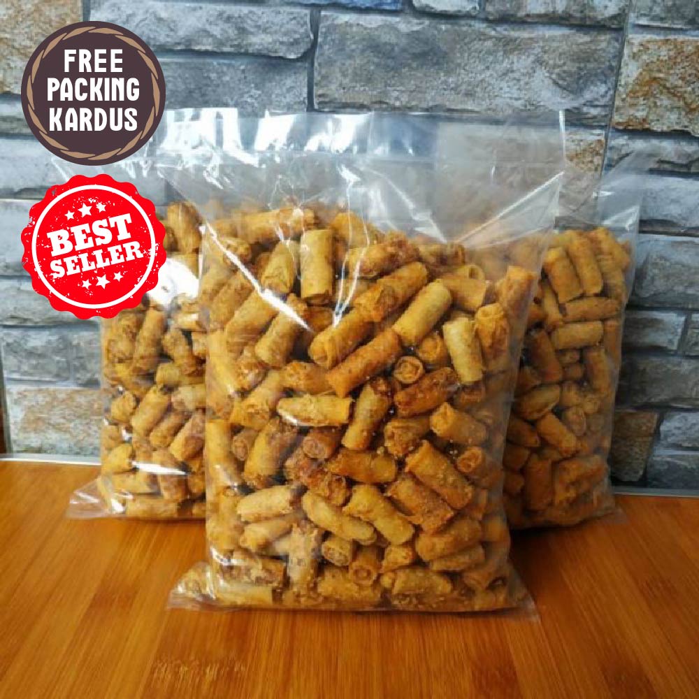 

CEMILAN SUMPIA UDANG 125 GRAM JAJANAN SNACK KILOAN MAKANAN RINGAN CAMILAN JADUL MURAH