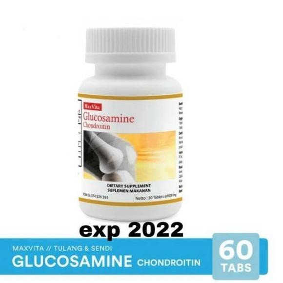 A6A Maxvita glucosamine chondroitin 60 Tablet max vita ❤️S9L