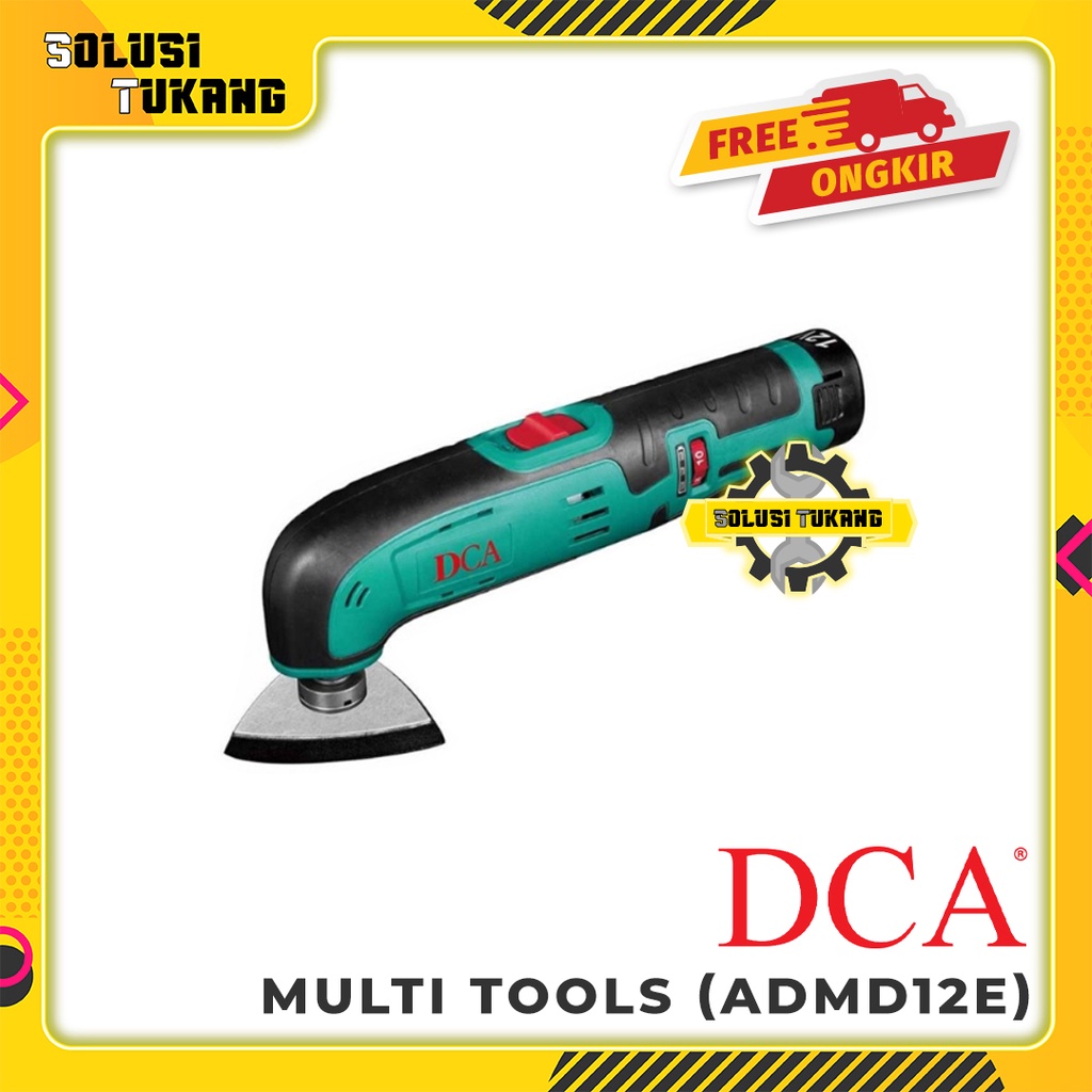 Mesin Serba Guna Oskilasi DCA Cordless Multi Tool Baterai DCA ADMD12E