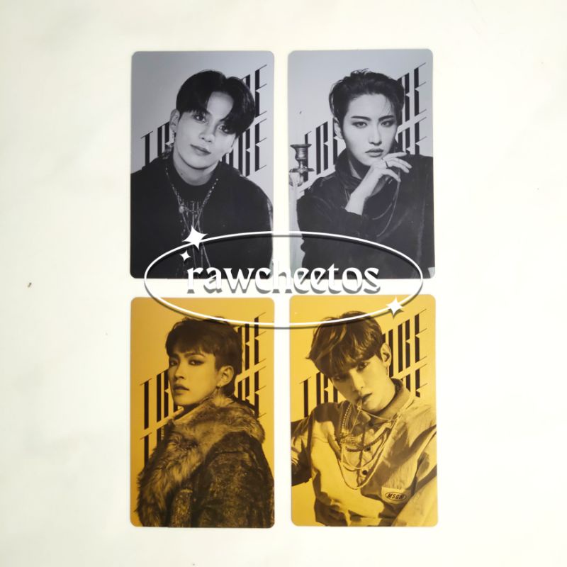 ATEEZ Photocard Hidden Map Jongho Seonghwa Hongjoong Yeosang