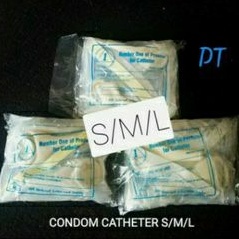 Condom Catheter / kondom Kateter / Number one S / M / L