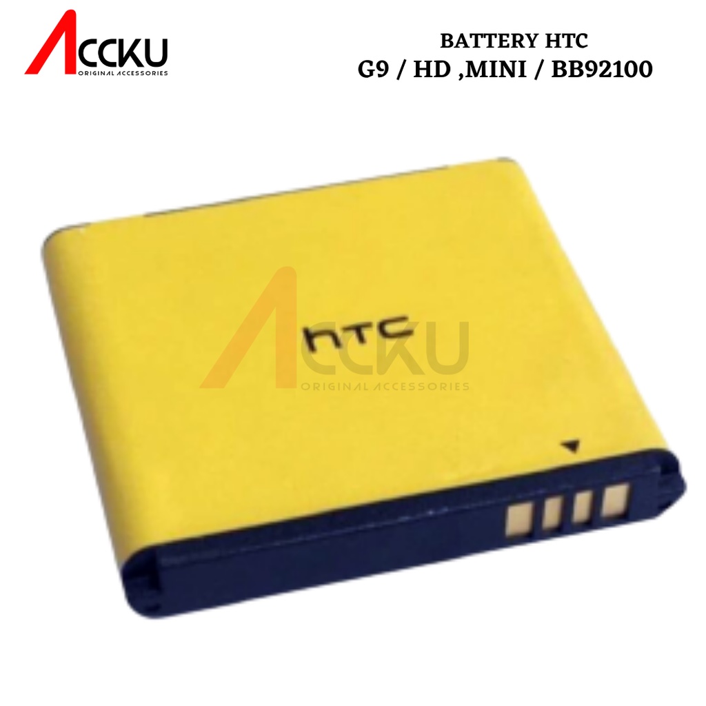 BATTERY HTC HD MINI BATERAI HTC G9 BATTERY HD MINI HTC BB92100 ORIGINAL 100%