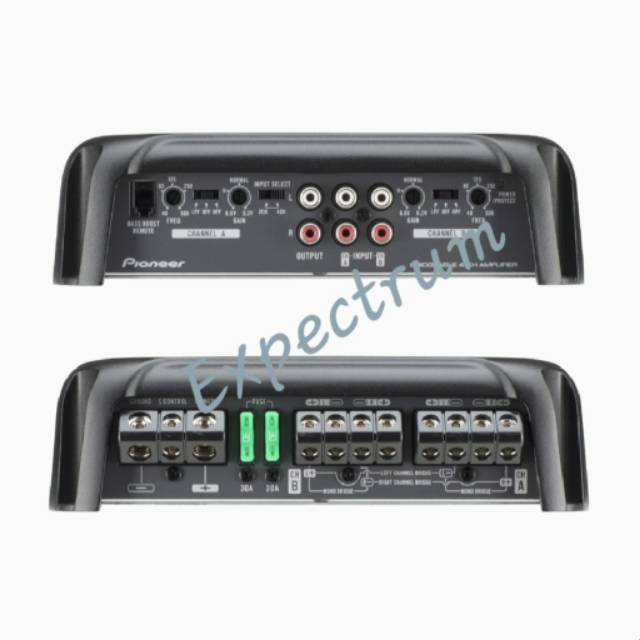 Power Amp Pioneer GM-D8704 - GM 8704 - D8704 - 8704.   4 Channel Amplifier With Bass Boost Remote