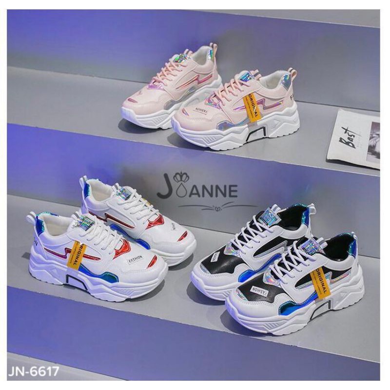 *JOANNE* Sneakers Shoes #JN-6617_*[ORIGINAL BRAND Quality] *_ || Sepatu sneaker