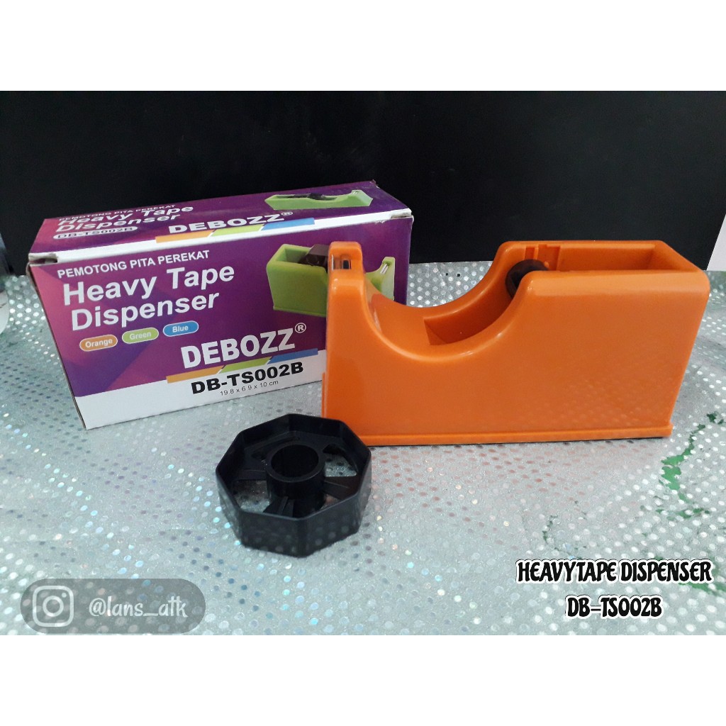 

HEAVY TAPE DISPENSER DEBOZZ DB-TS002B / PEMOTONG PITA PEREKAT DEBOZZ tape